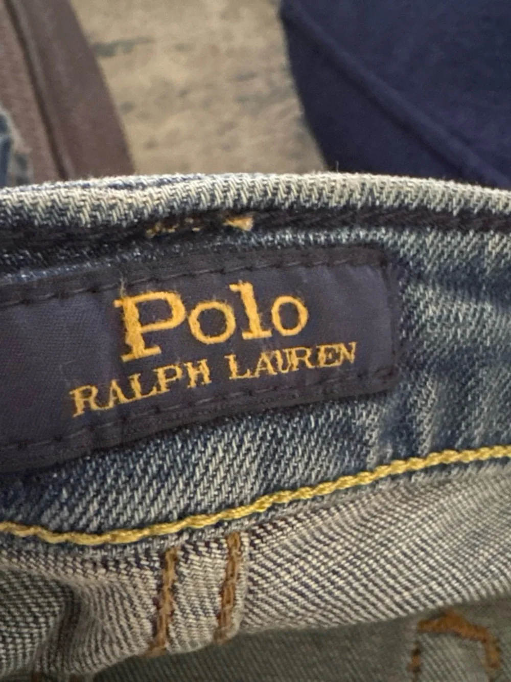Polo Ralph Lauren Straight Blue Denim Jeans